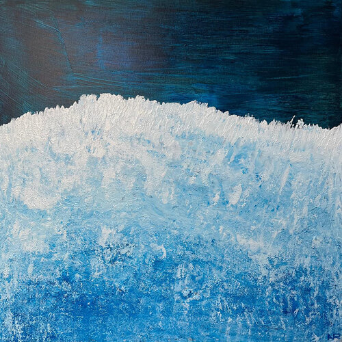 Arctic Sea by Amarindra Rana, Painting for Sale on Singulart