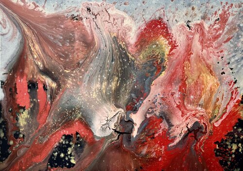 Supernova 03 de Amarindra Rana, Pintura a la venta en Singulart