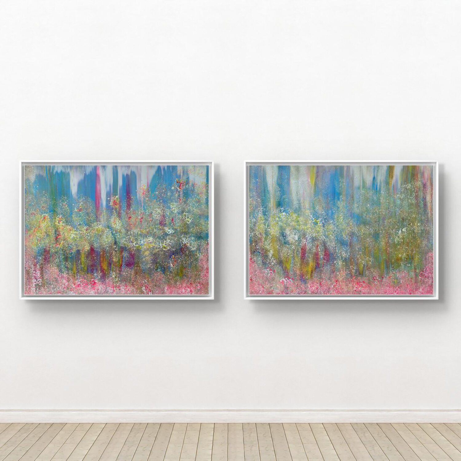 Spring 05 (pair of paintings) Amarindra Rana