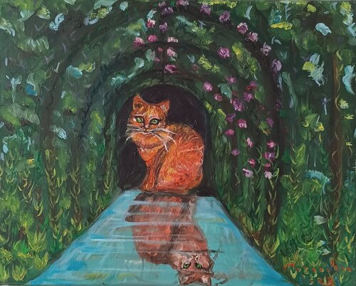 The secret garden di MARIA LUISA VERGARA, Pittura in vendita su Singulart