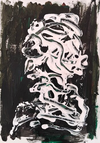 Untitled by Antonis Giakoumakis, Painting for Sale on Singulart