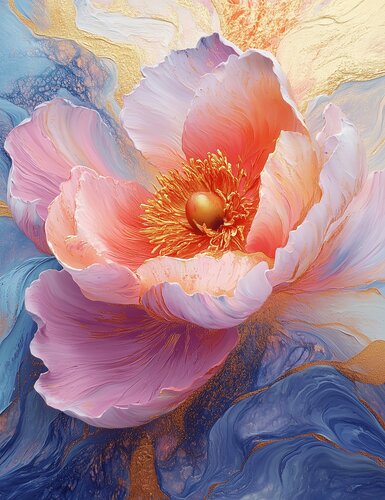 Alabaster Glow - Unique Fine Art Giclée van Rita Bohoslavska, Digitaal te koop op Singulart