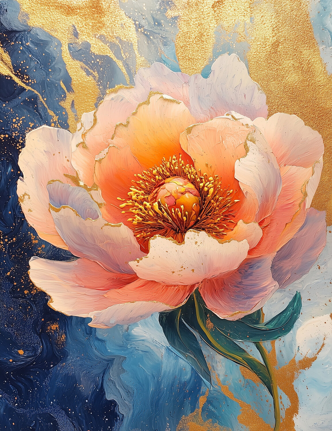 Heavenflare - Unique Fine Art Giclée Rita Bohoslavska Digitaal te koop