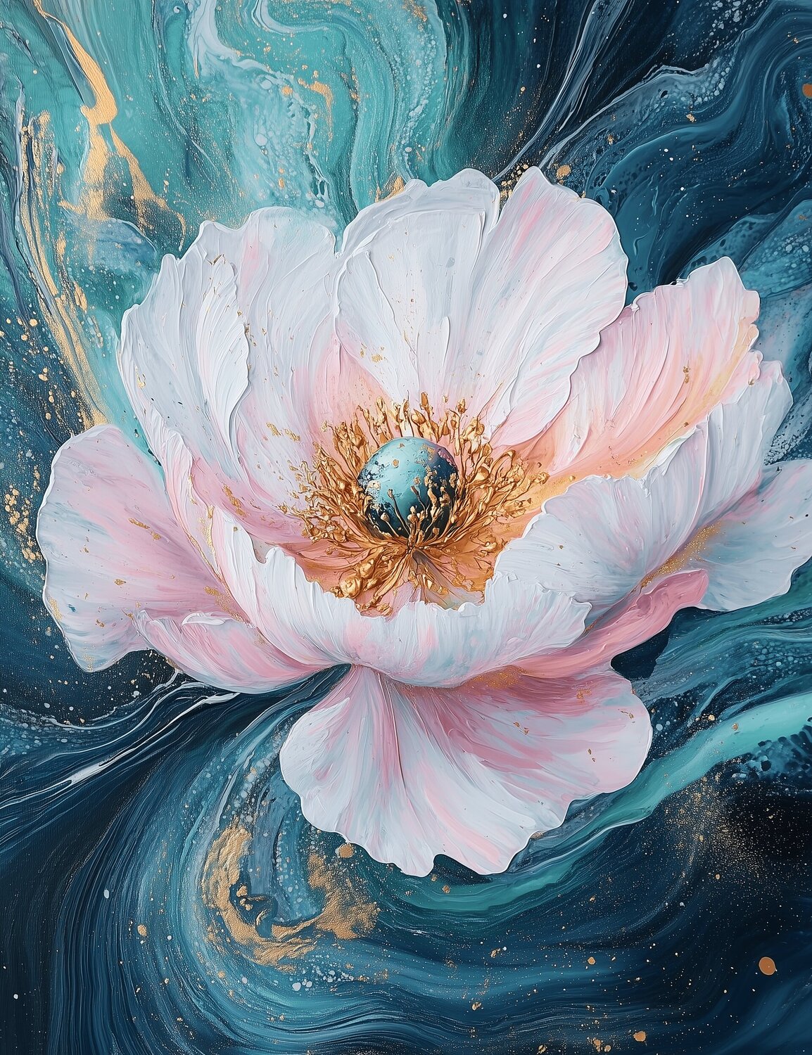 Quiet Meridian - Unique Fine Art Giclée Rita Bohoslavska Digital zu verkaufen