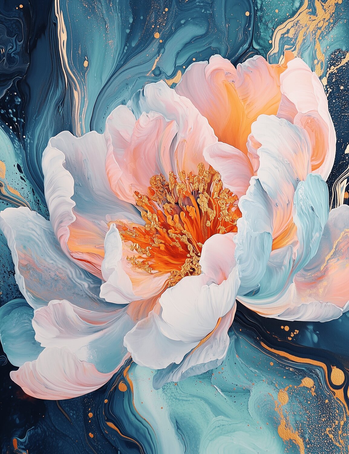 Vesper Reflection - Unique Fine Art Giclée Rita Bohoslavska Digital zu verkaufen