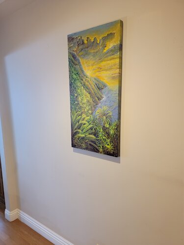 Napali Sunset van Paul Dudas, Schilderij te koop op Singulart