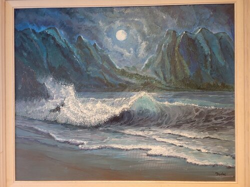 Valley of the Moon van Paul Dudas, Schilderij te koop op Singulart