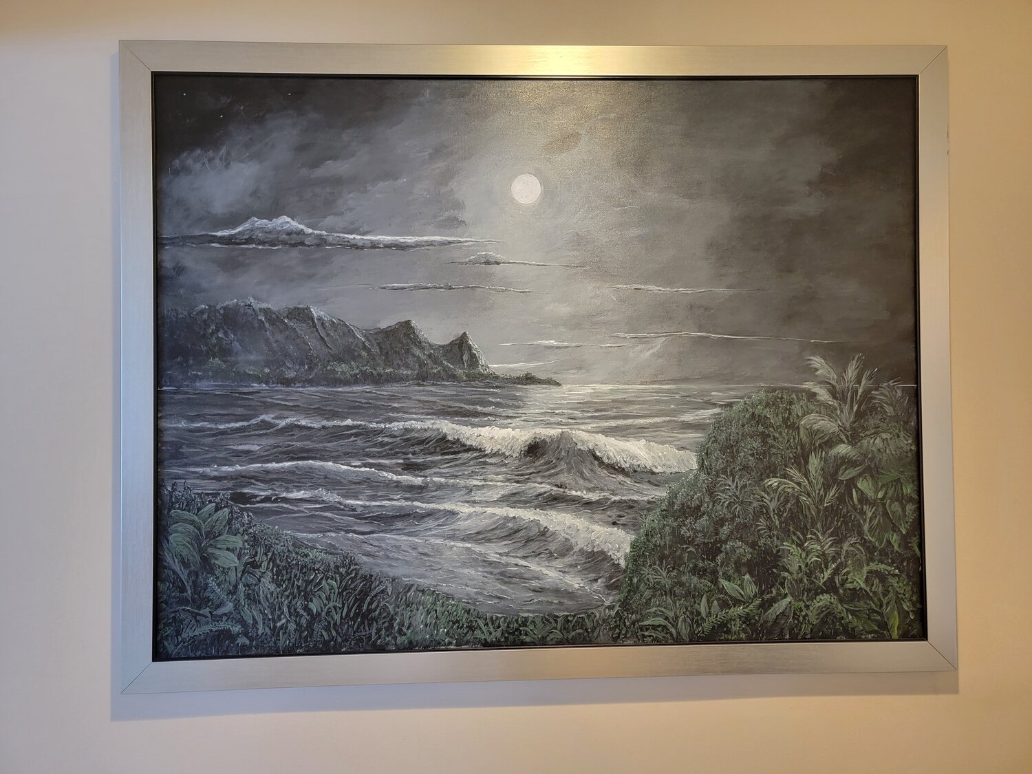 Super Moon Over Hanalei Bay Paul Dudas