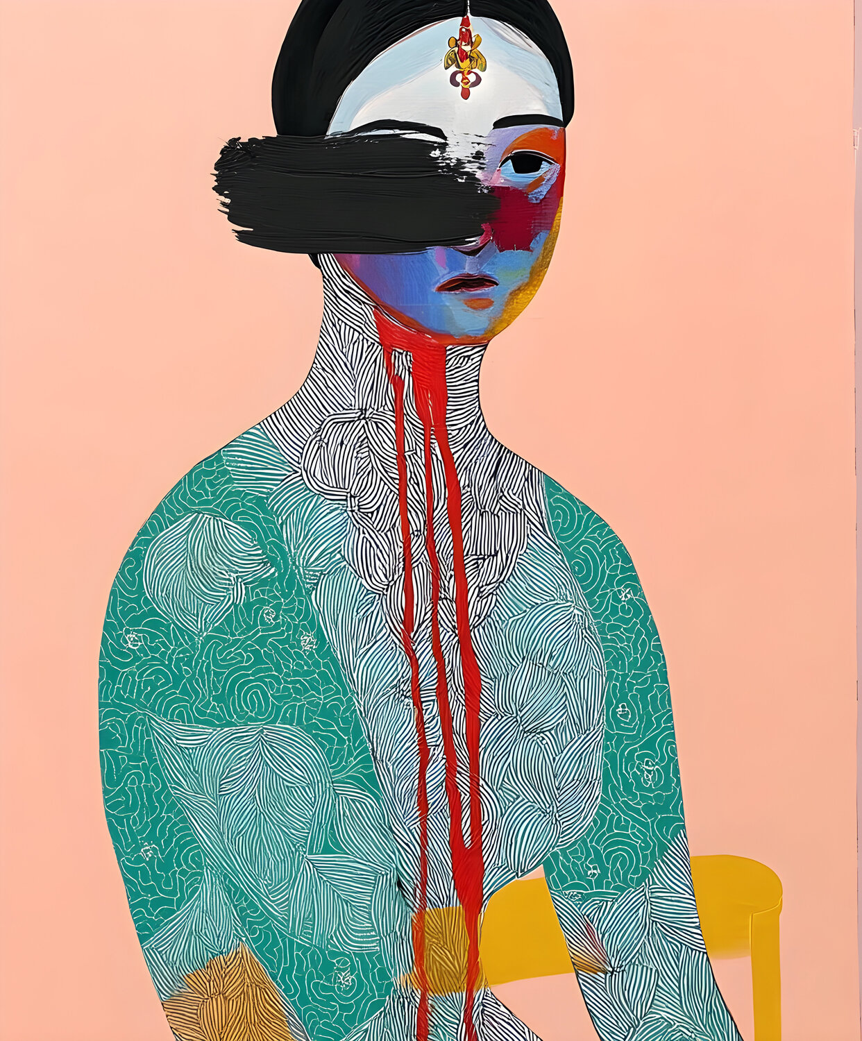 Blind vision (Print) Charles Hassler