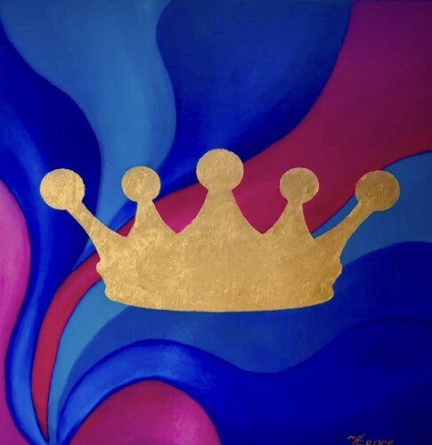 „My King, My Beloved“ van Tatjana Grace, Schilderij te koop op Singulart