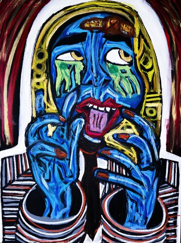 ADRIEN by Vincent Corrèze, Painting for Sale on Singulart