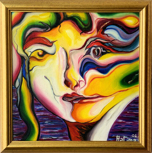 Double Face di Halima Alasgarova, Pittura in vendita su Singulart