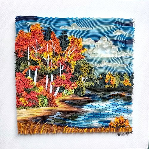 The season in between par Prasiddhi Amonker, Œuvre sur papier en vente sur Singulart