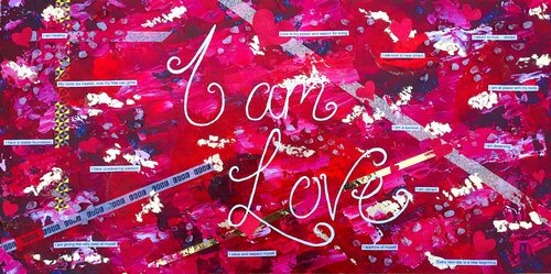 I am... Love van Sophia Dionne, Andere media te koop op Singulart