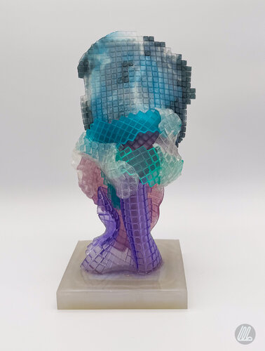 The Gridded Throne 01 par Leslie Lawson, Sculpture en vente sur Singulart