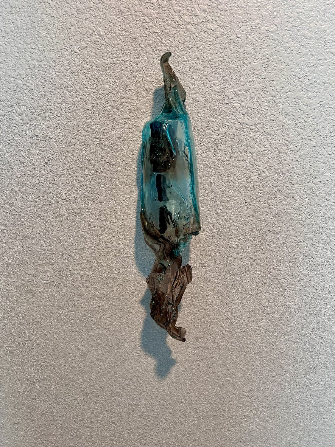 Twisted Cyan Drip Leslie Lawson