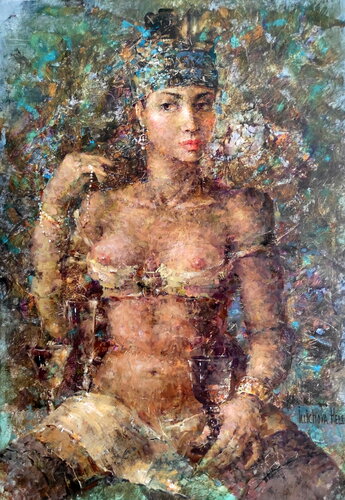 Enchanted Premonition by Helen Illichova, 회화 for Sale on Singulart