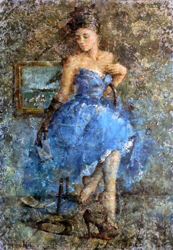 Everything Has Already Happened van Helen Illichova, Schilderij te koop op Singulart