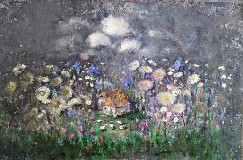 Three days before Trinity Sunday di Helen Illichova, Pittura in vendita su Singulart