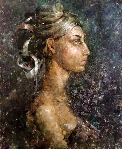 Arabesque van Helen Illichova, Schilderij te koop op Singulart