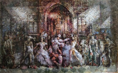 The Triumph of Lagerfeld von Helen Illichova, Malerei kaufen auf Singulart