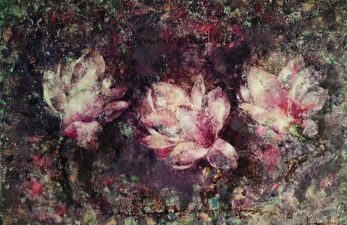The Trinity of Bloom van Helen Illichova, Schilderij te koop op Singulart