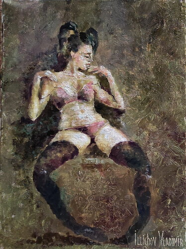 Little Manicure van Helen Illichova, Schilderij te koop op Singulart