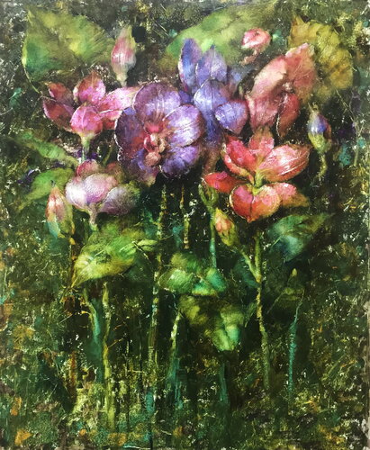 Exotic Amazonia van Helen Illichova, Schilderij te koop op Singulart