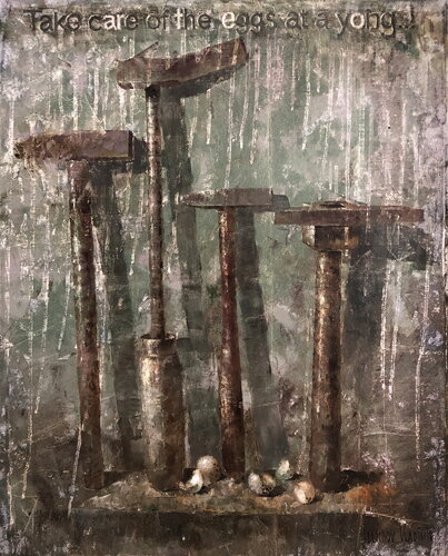Strike Force van Helen Illichova, Schilderij te koop op Singulart