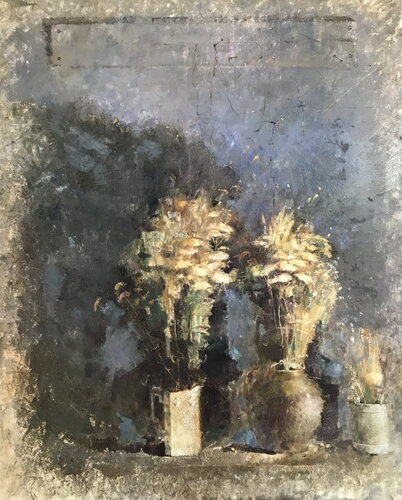 Field Inflorescences van Helen Illichova, Schilderij te koop op Singulart