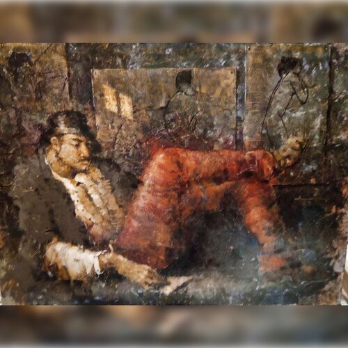 Amadeo and Anna by Helen Illichova, Painting for Sale on Singulart