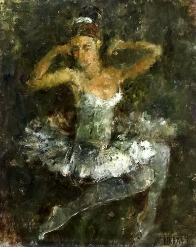 Ballet Tutu de Helen Illichova, Pintura a la venta en Singulart