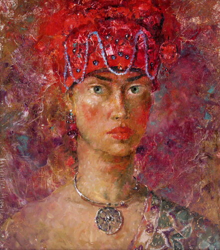 In Search of the Goddess van Helen Illichova, Schilderij te koop op Singulart