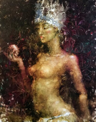 The Light of Love van Helen Illichova, Schilderij te koop op Singulart