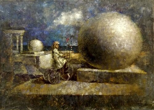 White Wind di Helen Illichova, Pittura in vendita su Singulart