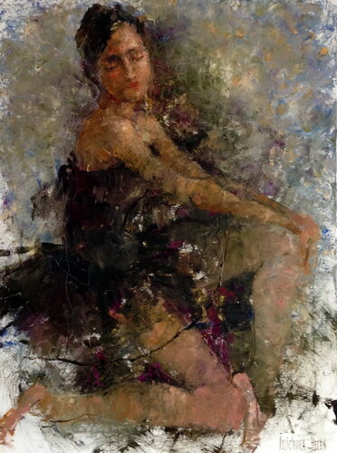 The Aid of Light by Helen Illichova, 회화 for Sale on Singulart