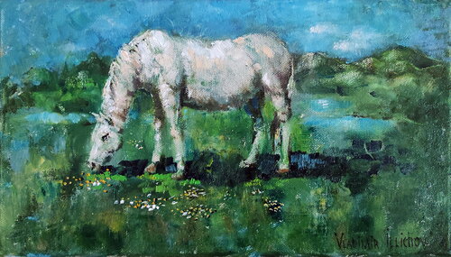 Horses Love Daisies Helen Illichova