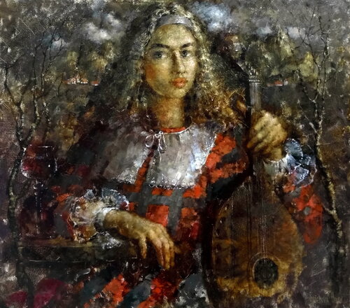 Love for Music von Helen Illichova, Malerei kaufen auf Singulart