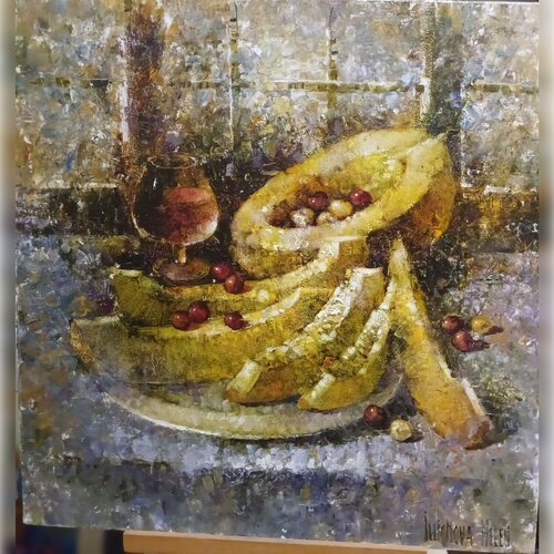 Honey Melon by Helen Illichova, Painting for Sale on Singulart