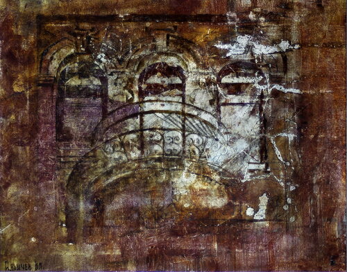 Trio von Helen Illichova, Malerei kaufen auf Singulart