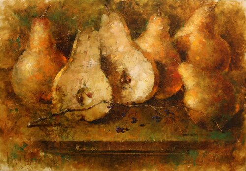Big Pears van Helen Illichova, Schilderij te koop op Singulart