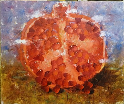 Punika granatum de Helen Illichova, Pintura a la venta en Singulart