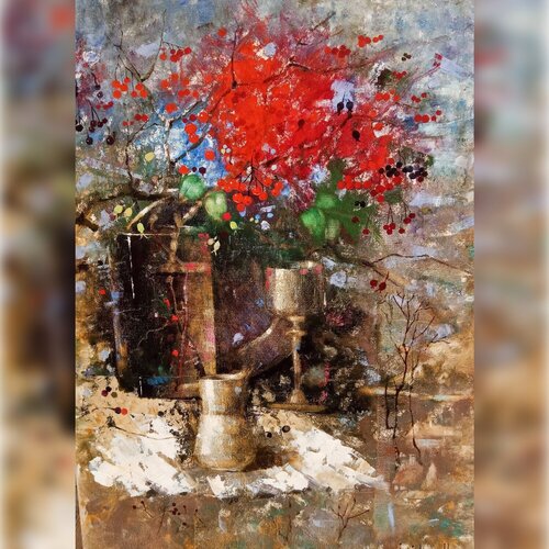 Berries of Provence II van Helen Illichova, Schilderij te koop op Singulart