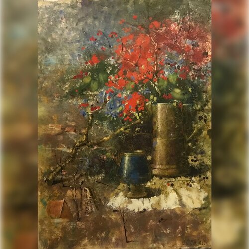 Berries of Provence. Diptych von Helen Illichova, Malerei kaufen auf Singulart