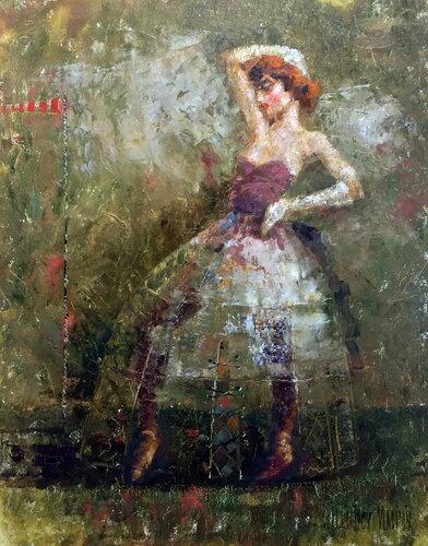 Dance with the Wind van Helen Illichova, Schilderij te koop op Singulart