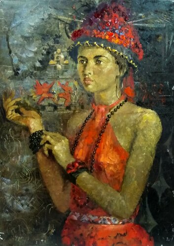 The Desired Bride von Helen Illichova, Malerei kaufen auf Singulart