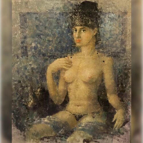 Porcelain Countess by Helen Illichova, 회화 for Sale on Singulart