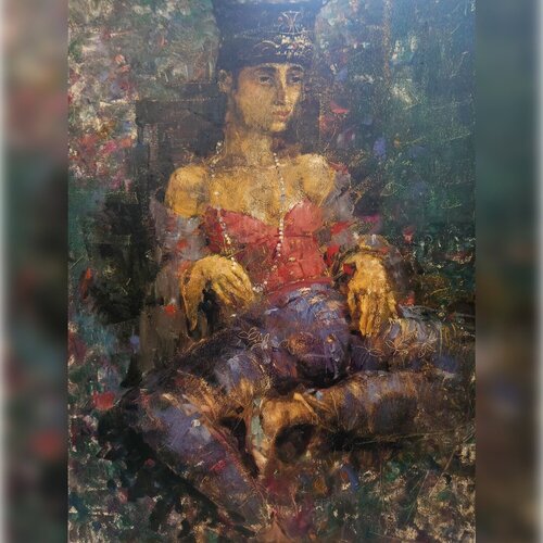 Hakama di Helen Illichova, Pittura in vendita su Singulart