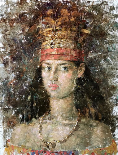 Queen Hatshepsut by Helen Illichova, Painting for Sale on Singulart