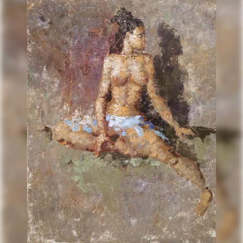 Just Not for Me di Helen Illichova, Pittura in vendita su Singulart